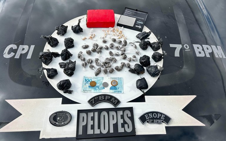 PM apreende drogas e prende integrantes de facção criminosa durante ações no Agreste e Sertão de Alagoas