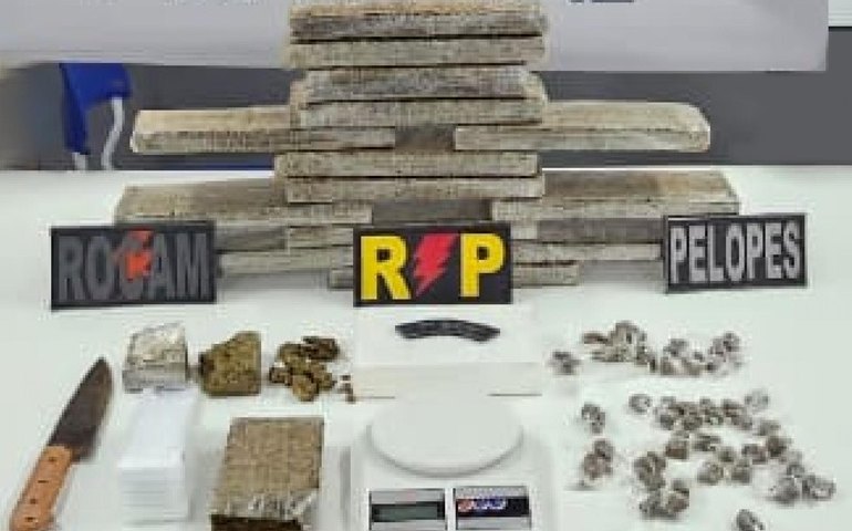 Polícia Militar apreende arma de fogo, drogas e veículo furtado em operações no interior de Alagoas