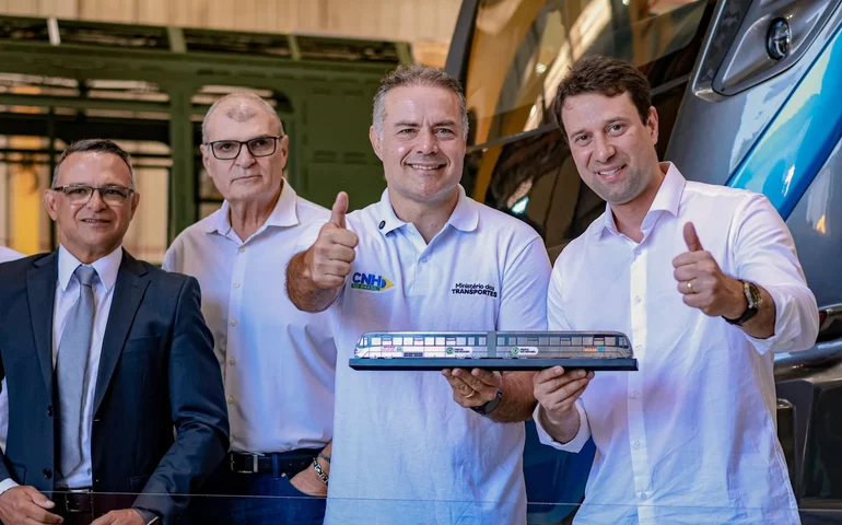 Em Caxias do Sul (RS), Renan Filho acompanha a produção de vagões para o VLT de Arapiraca