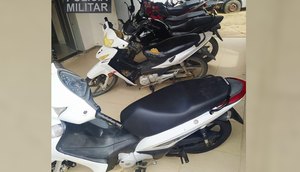 Sete suspeitos de roubar oito motocicletas são presos em Campo do Brito / Foto: Foto: Polícia Militar/SE