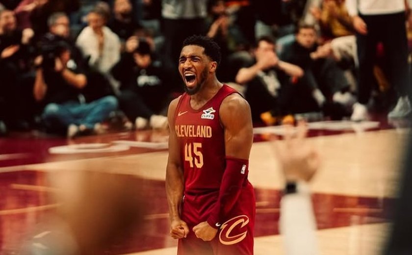 Donovan Mitchell marca 27 pontos e Cleveland Cavaliers atropela o campeão da NBA Cup