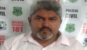 estelionatário preso / Foto: SSP