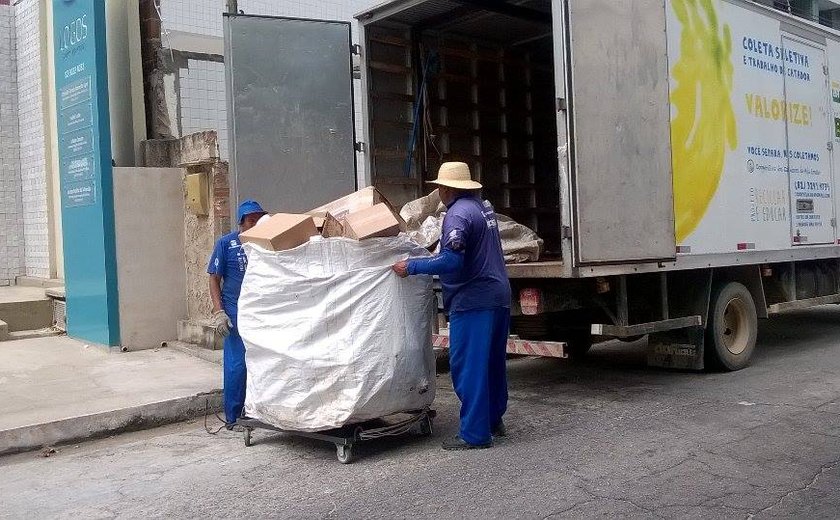 Cooperativas de catadores aguardam lançamento de novo edital de coleta domiciliar em Maceió