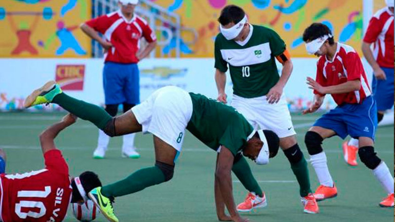 Seleção brasileira de futebol é promessa de medalha no Parapan