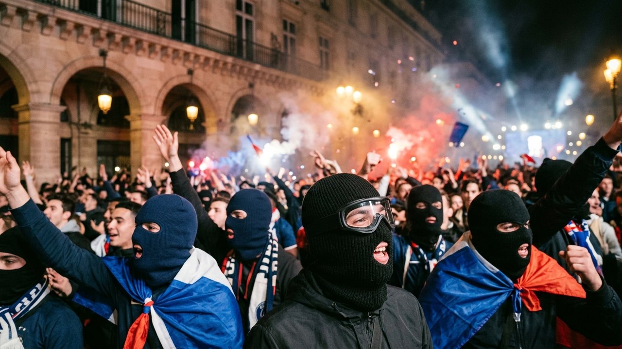 PSG campeão europeu 2026: por que os parisienses usaram máscaras de esqui nas comemorações?