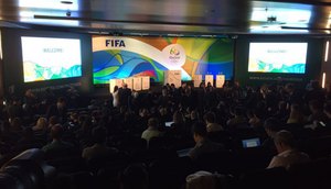 Sorteio de grupos do futebol para olimpiadas 2016 / Foto: CBF - Confederação Brasileira de Futebol