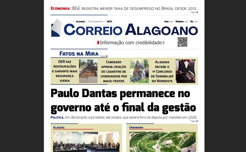 Paulo Dantas permanece no governo até o final da gestão