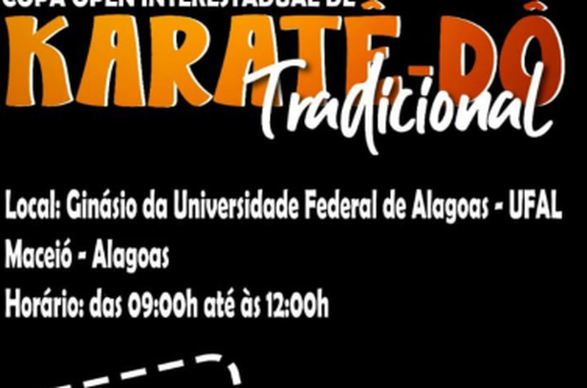 Acontece em novembro a Copa Open Interestadual de Karatê-dô Tradicional