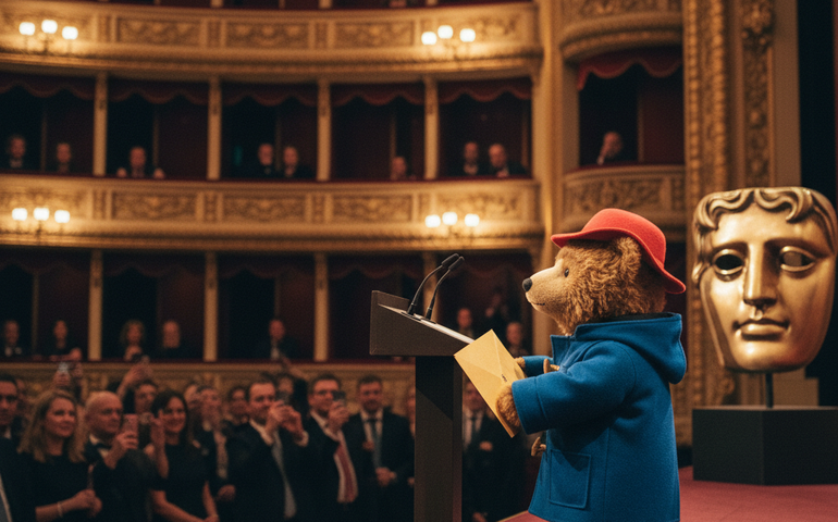 Urso Paddington será um dos apresentadores da cerimônia do Bafta