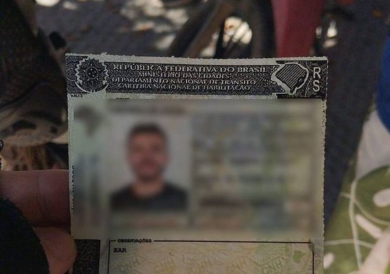 Bugueiro foragido é detido com CNH falsa em Maragogi