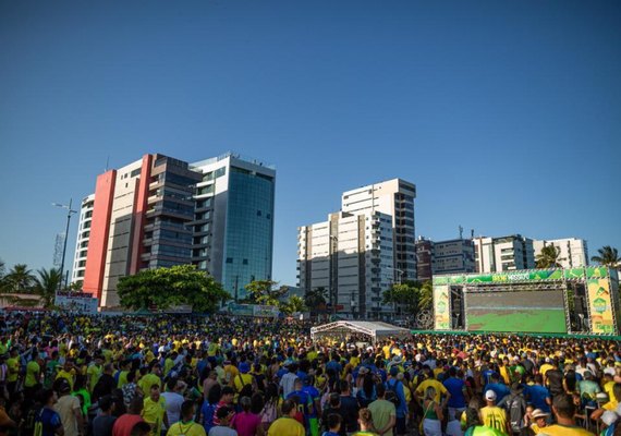 Música e animação agitam o jogo do Brasil na Arena Massayó nesta sexta-feira (9)