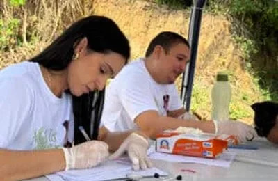 Ação da saúde marca o Dia de Controle e Combate à Leishmaniose em Porto de Pedras