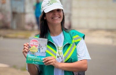 Alurb intensifica ações de educação ambiental, reciclagem e fiscalização em diversos bairros de Maceió