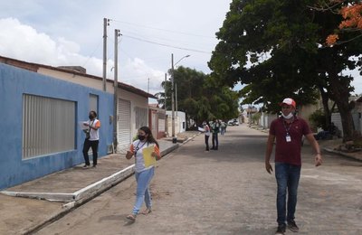 Prefeitura de Coruripe segue com levantamento da situação do saneamento básico no Pontal