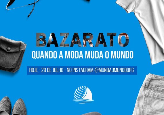 ONG Mundaú Mundo promove bazar online a fim de captar recursos para projetos sociais