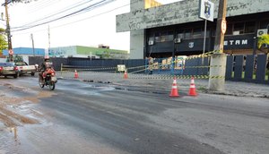 Vazamento deixa moradores sem água na Zona Norte de Aracaju / Foto: Foto: Deso/Divulgação