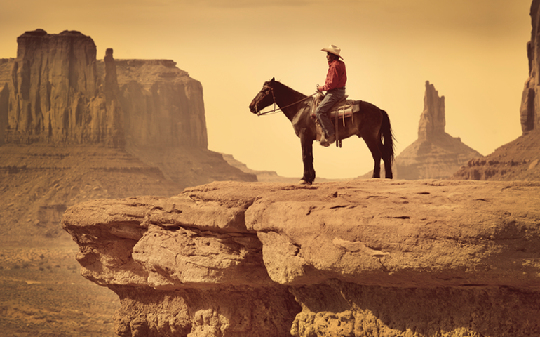Bom dia no Velho Oeste