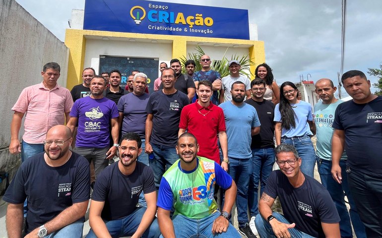 Branquinha é escolhida para sediar formação de educadores STEAMLAB em Alagoas