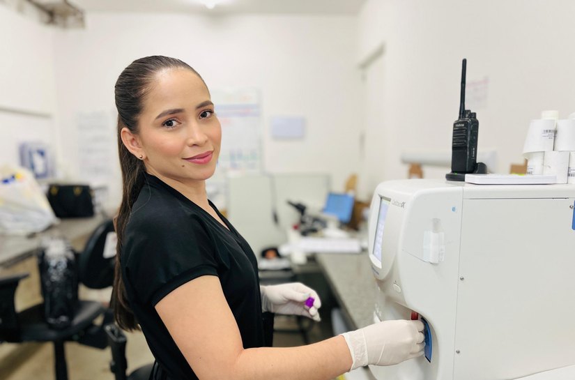 Hospital Ib Gatto Falcão realiza quase 29 mil exames laboratoriais no primeiro semestre de 2025