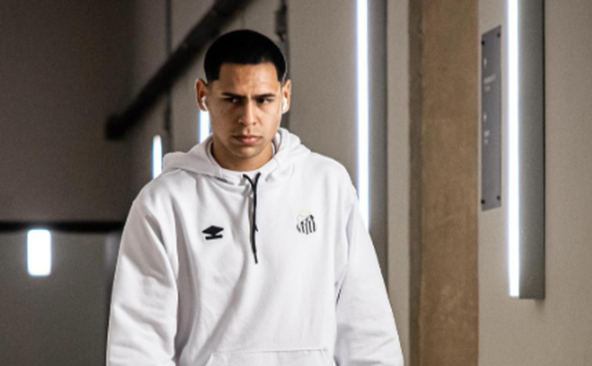 Caballero se destaca e vira 'bola da vez' no Santos: 'Espero trazer muita alegria à torcida'