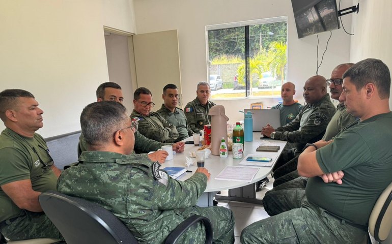 Batalhão Ambiental da PM-AL realiza reunião para alinhar metas e ações até 2026