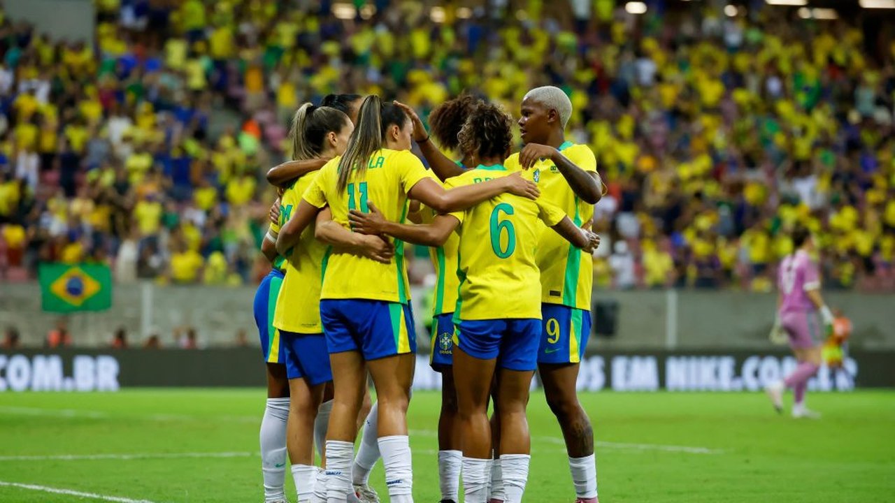 Seleção Brasileira Feminina abre vantagem, mas cede empate em amistoso contra Argentina