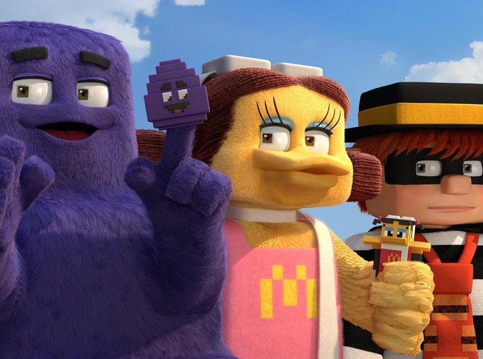 Rede mundial de restaurantes cria campanha baseada no lançamento de 'Um Filme Minecraft'