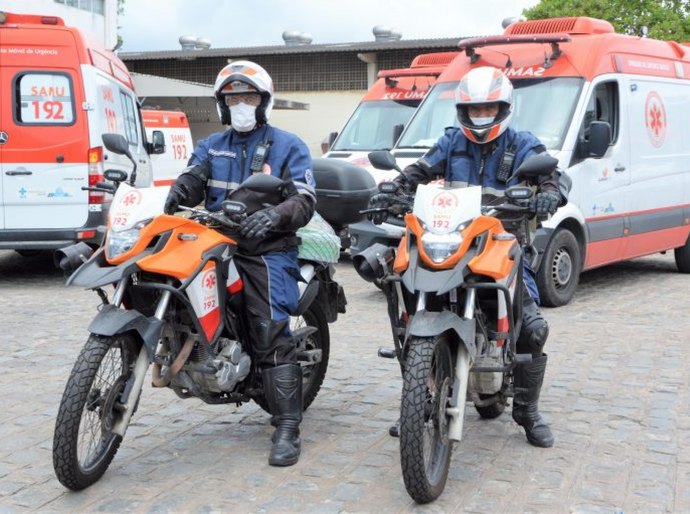 Samu registra aumento de 48% nos atendimentos com motolâncias em Alagoas