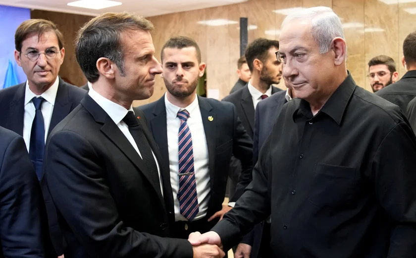 Macron propõe que coalizão anti-Estado Islâmico aja contra o Hamas