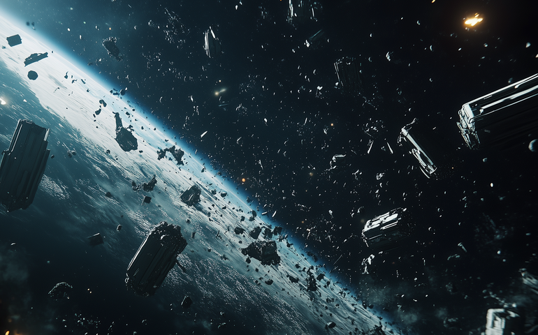 Hora de limpar a casa: relatório da ESA afirma que há muito lixo na órbita terrestre (FOTO)