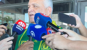 Alfredo Gaspar concedeu entrevista coletiva antes de evento com lideranças políticas do interior alagoano