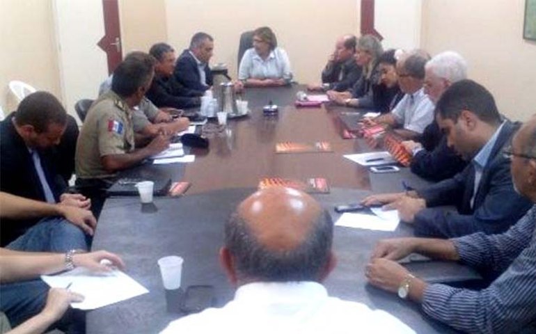 Célia reafirma parceria na segurança pública com governo
