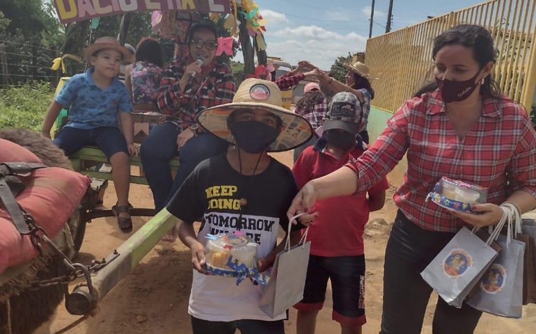 São Brás realiza festejos juninos remotos nas escolas públicas