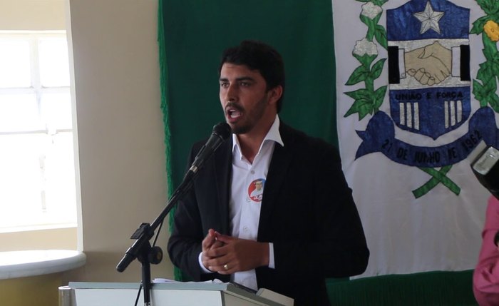 O prefeito de Ouro Branco Edimar Barbosa