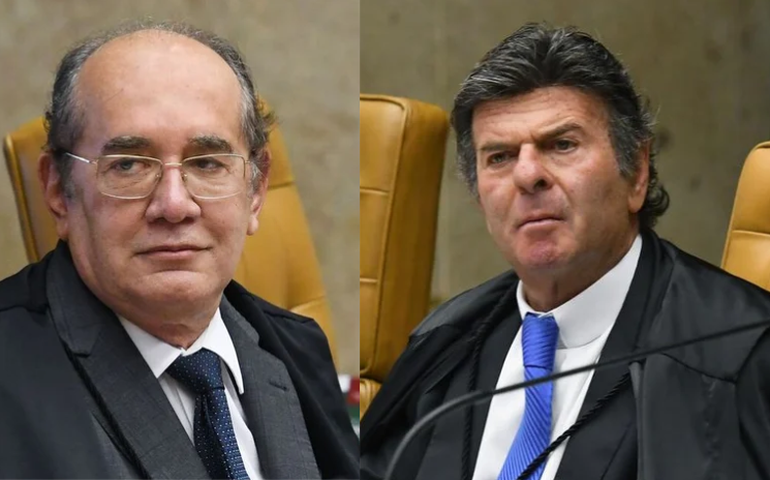 'Psicopatia', 'capangas' e 'figura lamentável': em nova briga, Gilmar Mendes ataca Luiz Fux