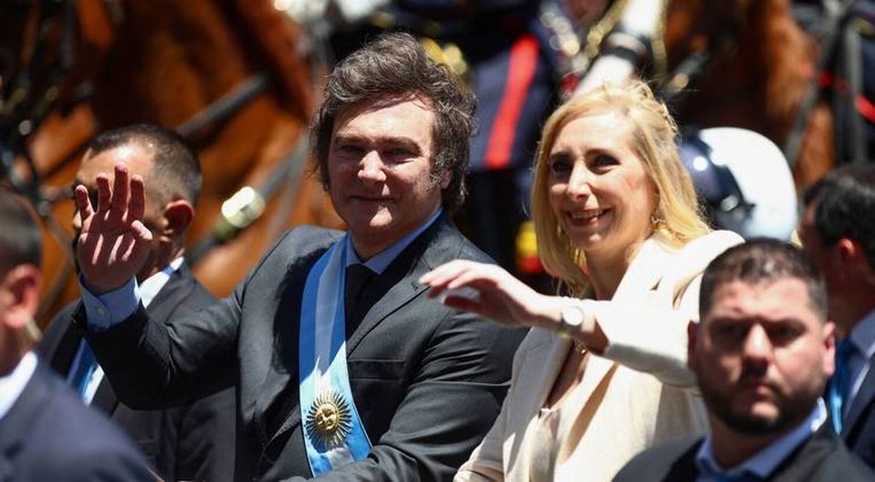 javier-milei-irma-karina-11122023101015858 / Foto: Foto: Matias Baglietto/Reuters