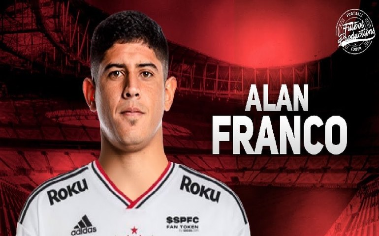 Alan Franco tem nome publicado no BID e pode reforçar São Paulo na quinta-feira