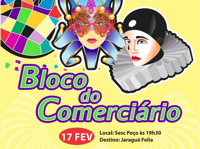 Bloco do Comerciário já está pronto para cair na folia de Jaraguá próximo dia 17