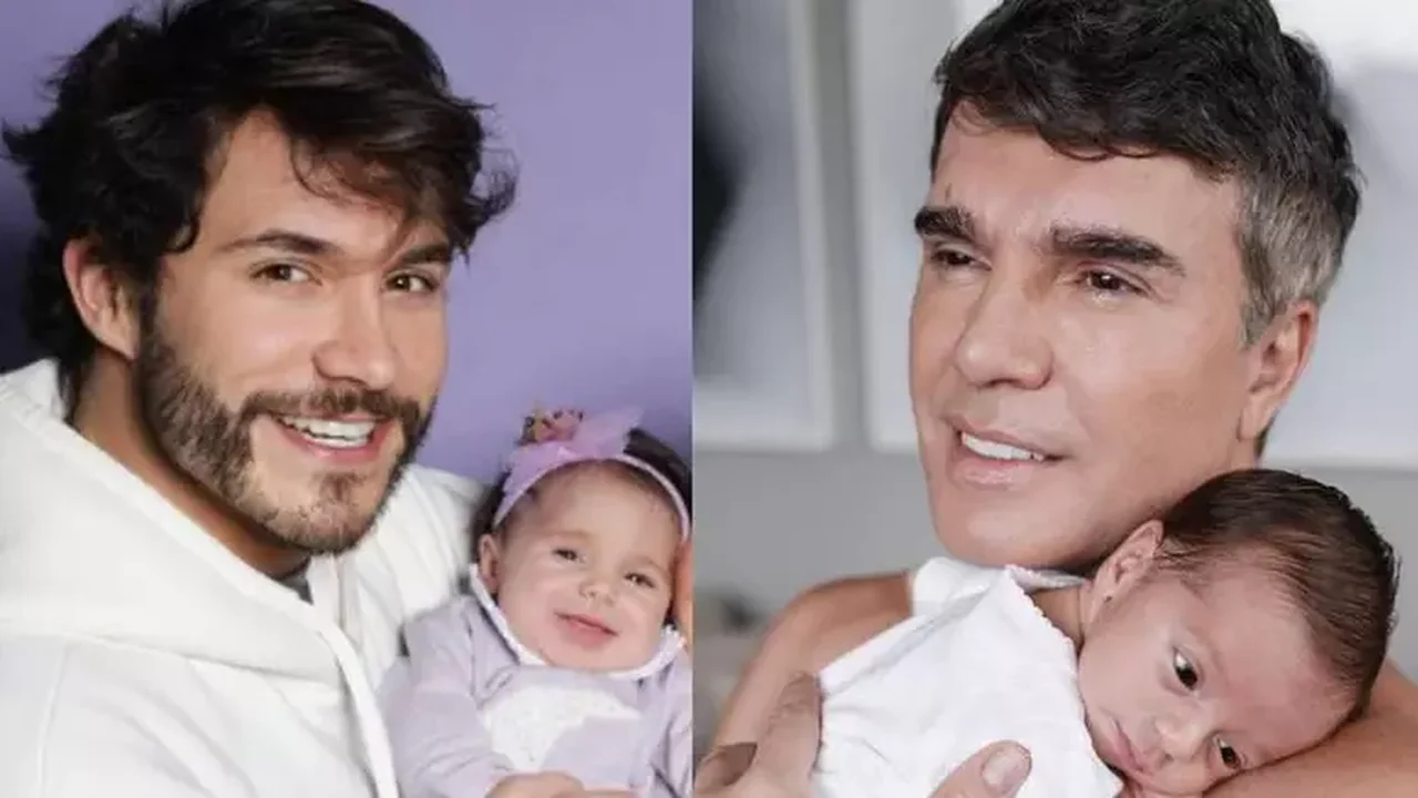 Relembre celebridades que tiveram filhos e curtiram a paternidade em 2023