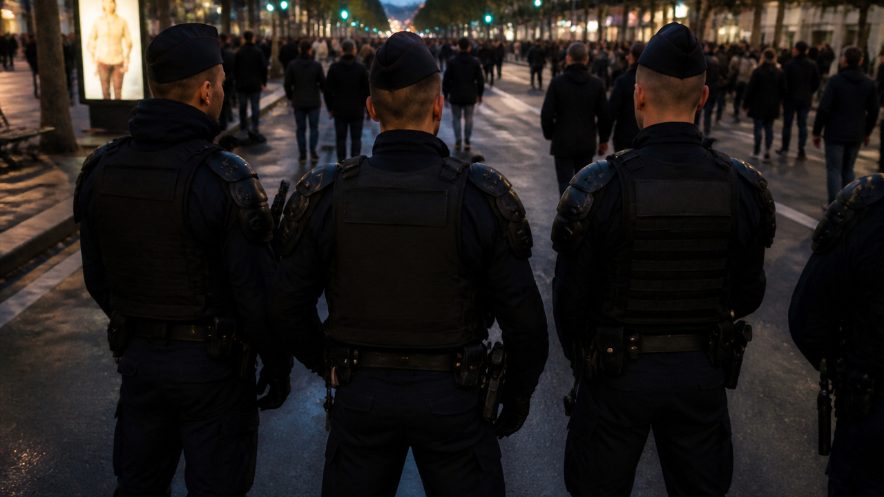 França mobiliza 70 mil policiais para protestos na noite de Halloween