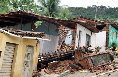 Pilar tem mais de mil pessoas desalojadas e desabrigadas