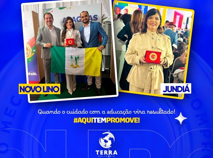 Selo Ouro Compromisso Criança Nacional Criança Alfabetizada: Instituto Terra comemora resultados do Promove em Novo Lino e Jundiá