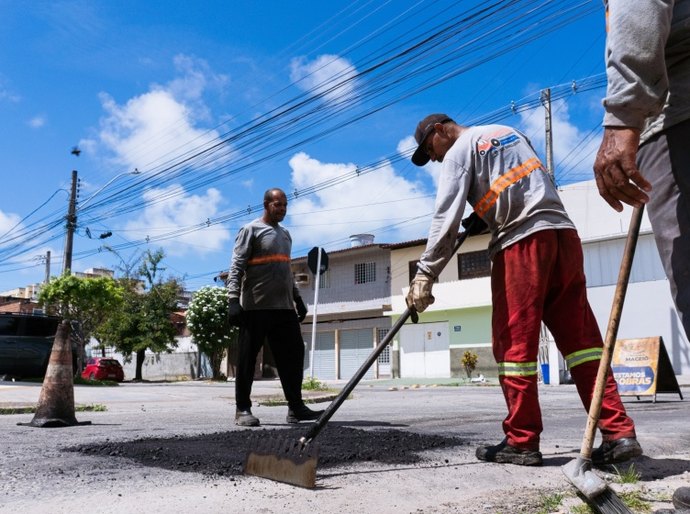 Operações garantiram melhorias em vias por toda a capital em 2025