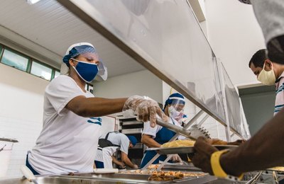 Movimento no Restaurante Popular retoma patamar anterior à pandemia