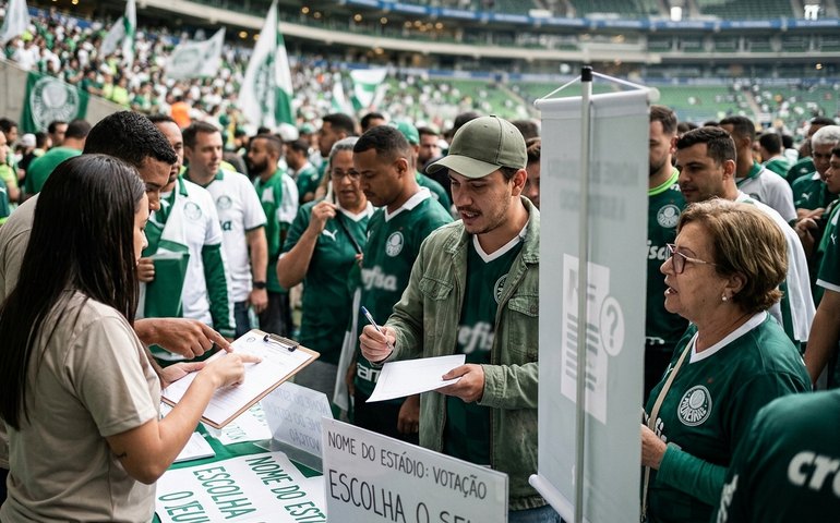 Torcedores do Palmeiras poderão escolher novo nome do estádio após acordo com Nubank