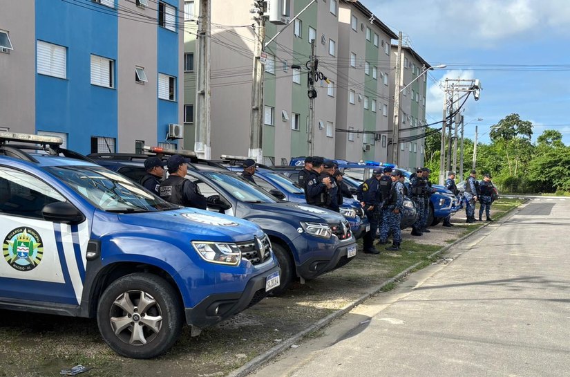 Guarda Municipal realiza operação em residenciais da Santa Amélia
