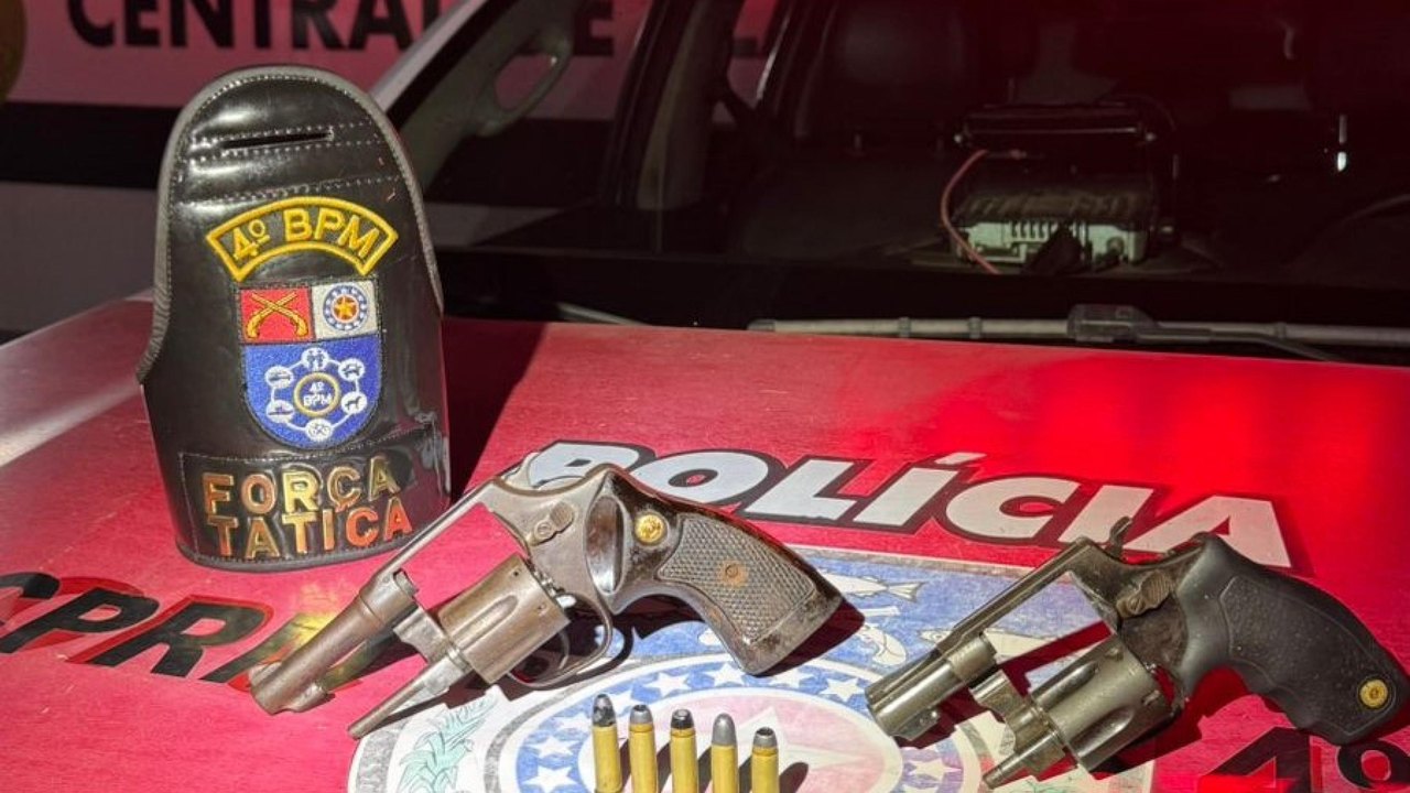 PM apreende 21 armas de fogo em uma semana Alagoas