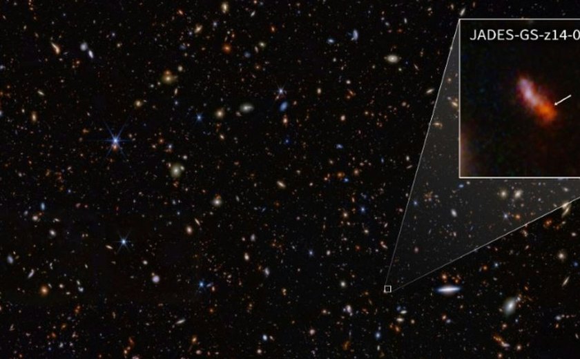 Telescópio Webb detecta galáxia mais distante e antiga do universo; conheça