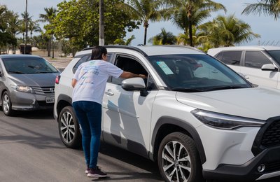 Renasce Salgadinho leva conscientização ambiental para condutores de Maceió