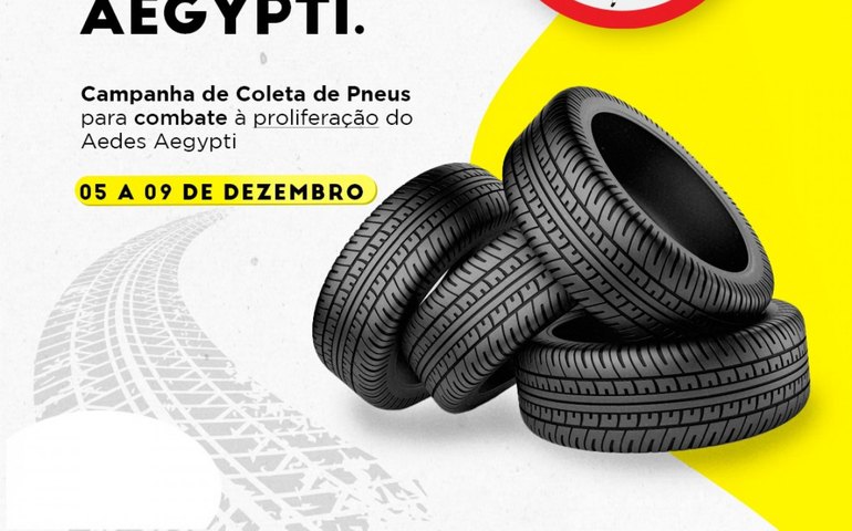 Campanha de recolhimento de pneus da Semarh inicia dia 5 de dezembro em Alagoas